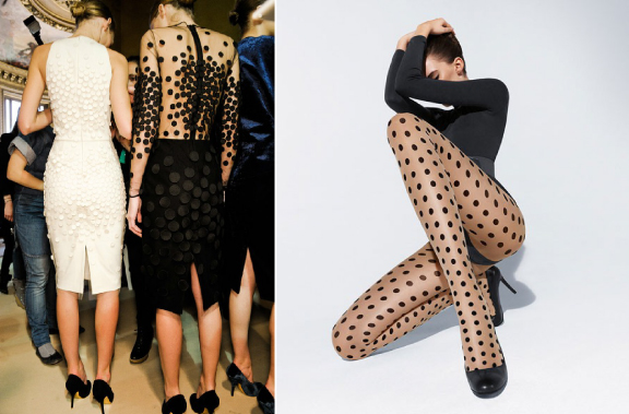 polka dots fashion